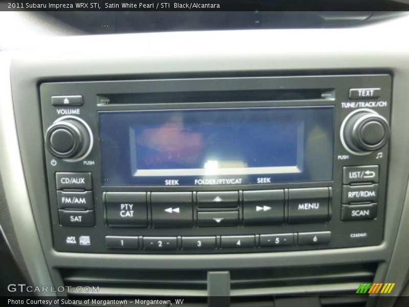 Audio System of 2011 Impreza WRX STi
