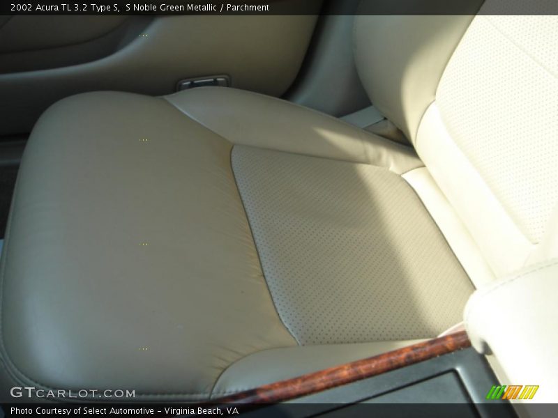S Noble Green Metallic / Parchment 2002 Acura TL 3.2 Type S