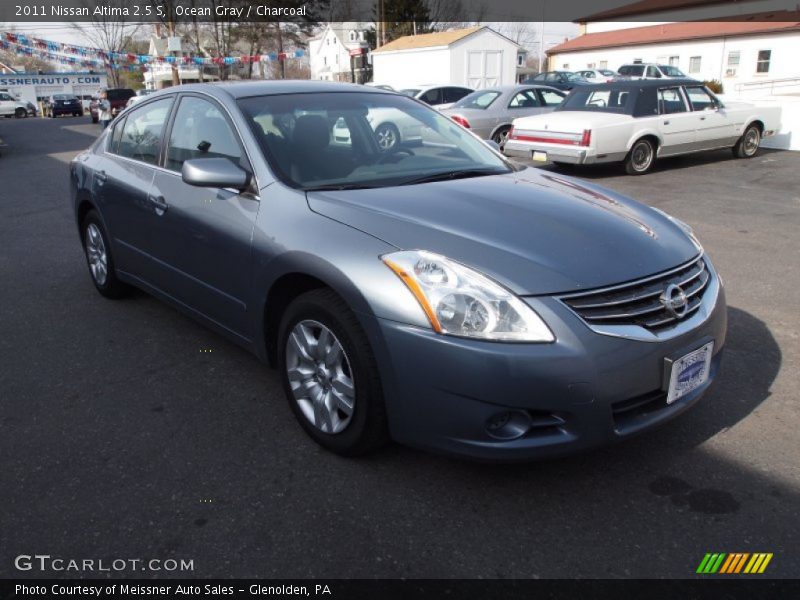 Ocean Gray / Charcoal 2011 Nissan Altima 2.5 S
