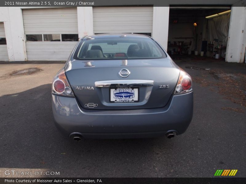 Ocean Gray / Charcoal 2011 Nissan Altima 2.5 S