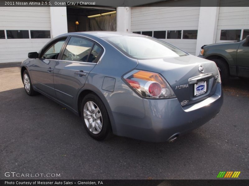 Ocean Gray / Charcoal 2011 Nissan Altima 2.5 S