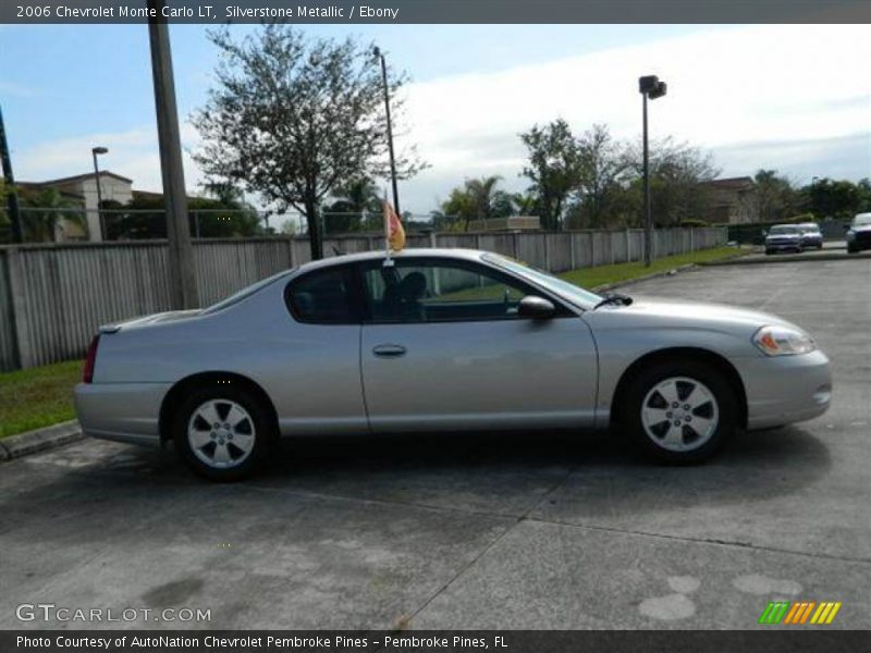 Silverstone Metallic / Ebony 2006 Chevrolet Monte Carlo LT