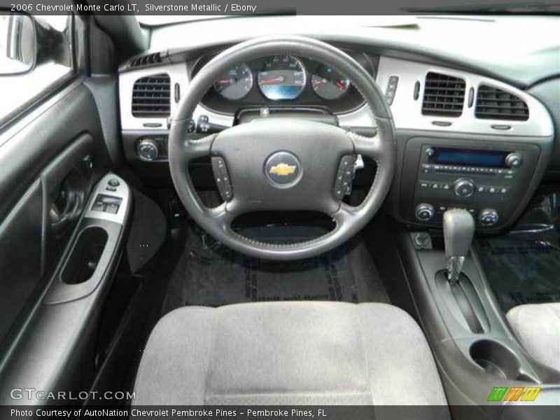 Silverstone Metallic / Ebony 2006 Chevrolet Monte Carlo LT
