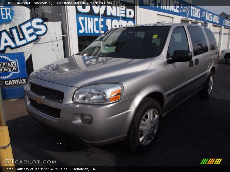 Silverstone Metallic / Medium Gray 2007 Chevrolet Uplander LS