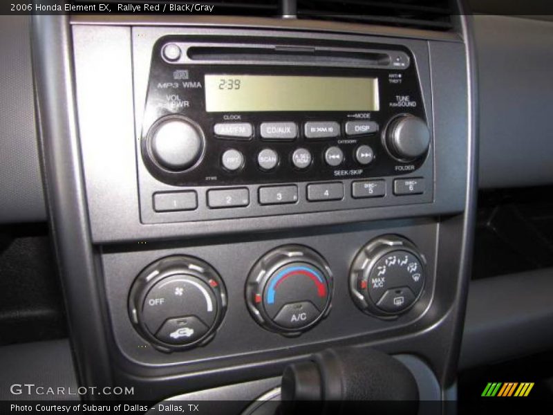 Rallye Red / Black/Gray 2006 Honda Element EX