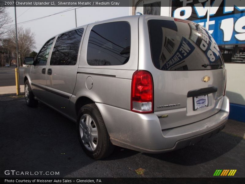 Silverstone Metallic / Medium Gray 2007 Chevrolet Uplander LS