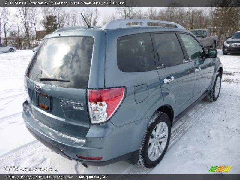 Sage Green Metallic / Platinum 2013 Subaru Forester 2.5 X Touring