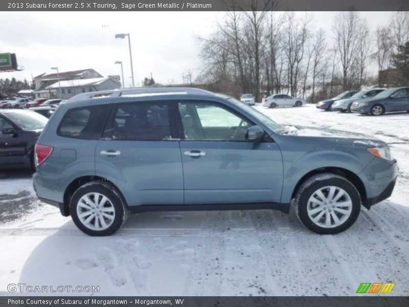 Sage Green Metallic / Platinum 2013 Subaru Forester 2.5 X Touring