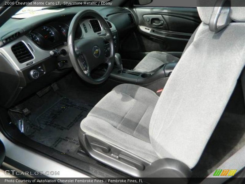 Silverstone Metallic / Ebony 2006 Chevrolet Monte Carlo LT
