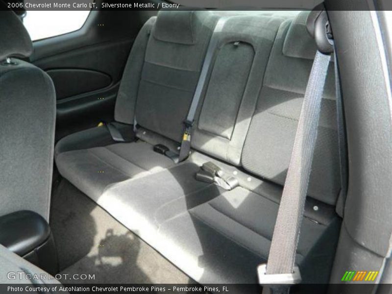 Silverstone Metallic / Ebony 2006 Chevrolet Monte Carlo LT