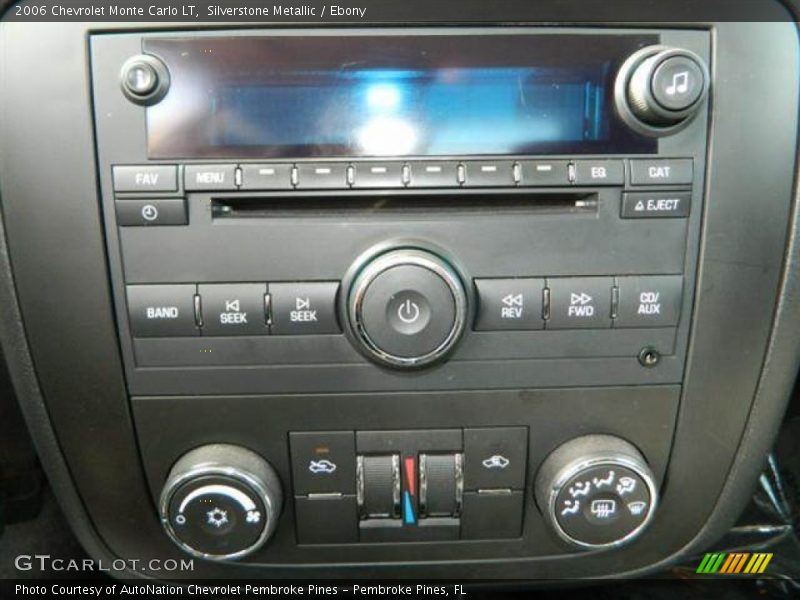 Silverstone Metallic / Ebony 2006 Chevrolet Monte Carlo LT