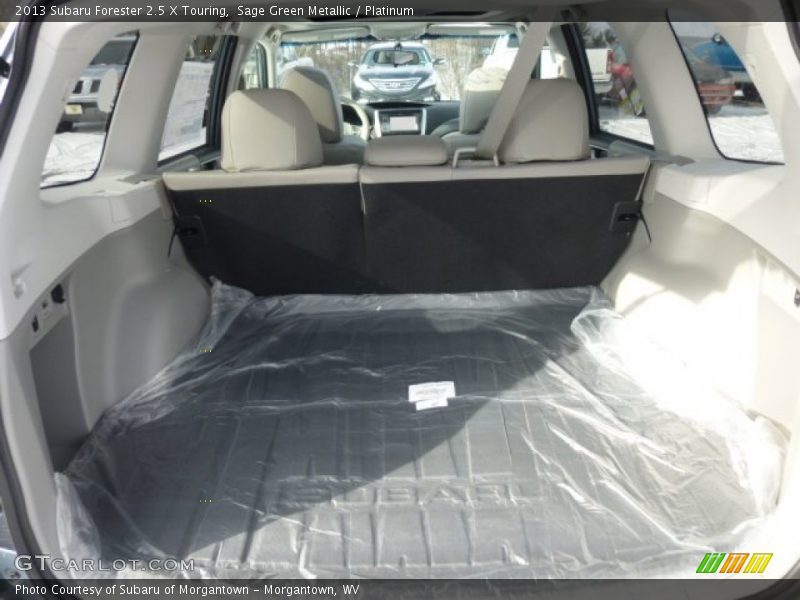 Sage Green Metallic / Platinum 2013 Subaru Forester 2.5 X Touring