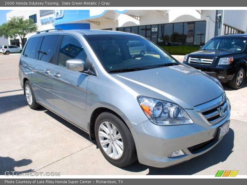 Slate Green Metallic / Gray 2006 Honda Odyssey Touring