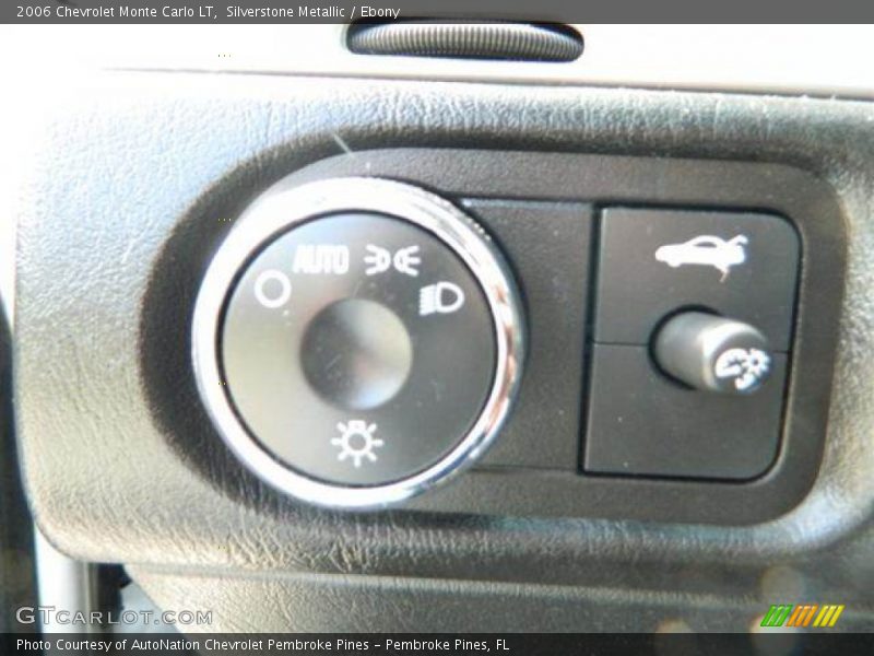Silverstone Metallic / Ebony 2006 Chevrolet Monte Carlo LT