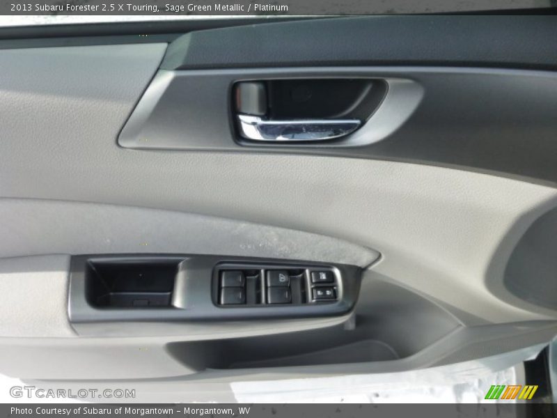 Sage Green Metallic / Platinum 2013 Subaru Forester 2.5 X Touring