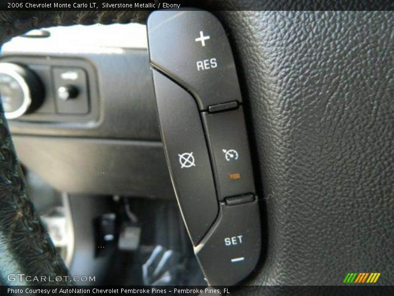 Silverstone Metallic / Ebony 2006 Chevrolet Monte Carlo LT