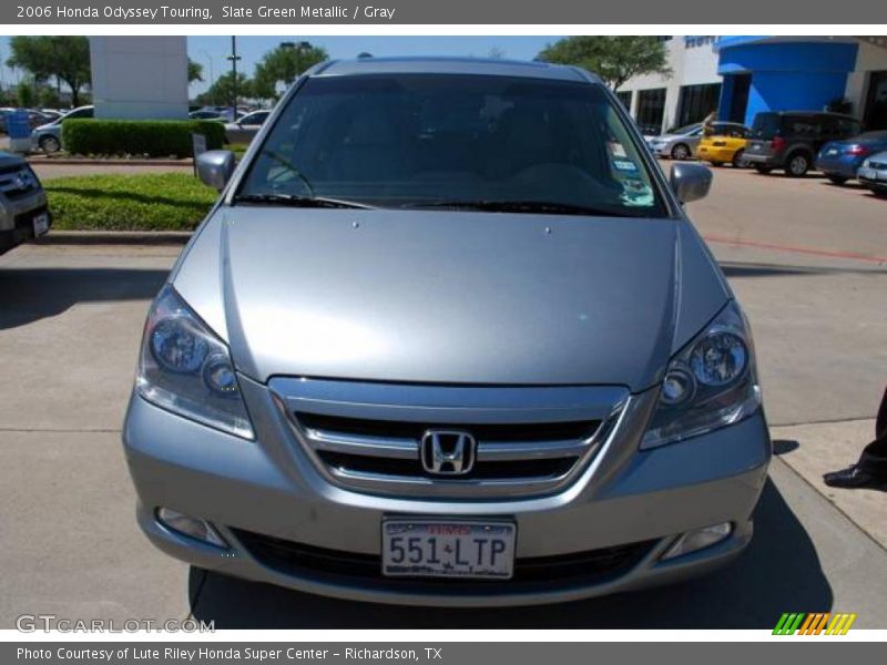 Slate Green Metallic / Gray 2006 Honda Odyssey Touring