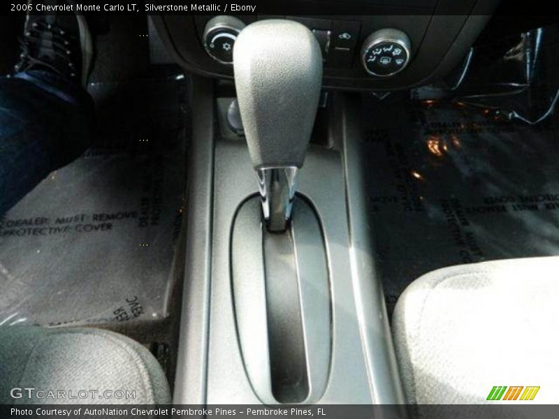Silverstone Metallic / Ebony 2006 Chevrolet Monte Carlo LT