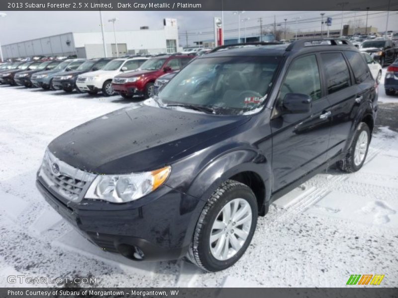 Dark Gray Metallic / Platinum 2013 Subaru Forester 2.5 X Limited