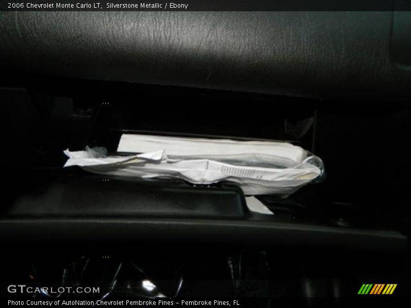 Silverstone Metallic / Ebony 2006 Chevrolet Monte Carlo LT