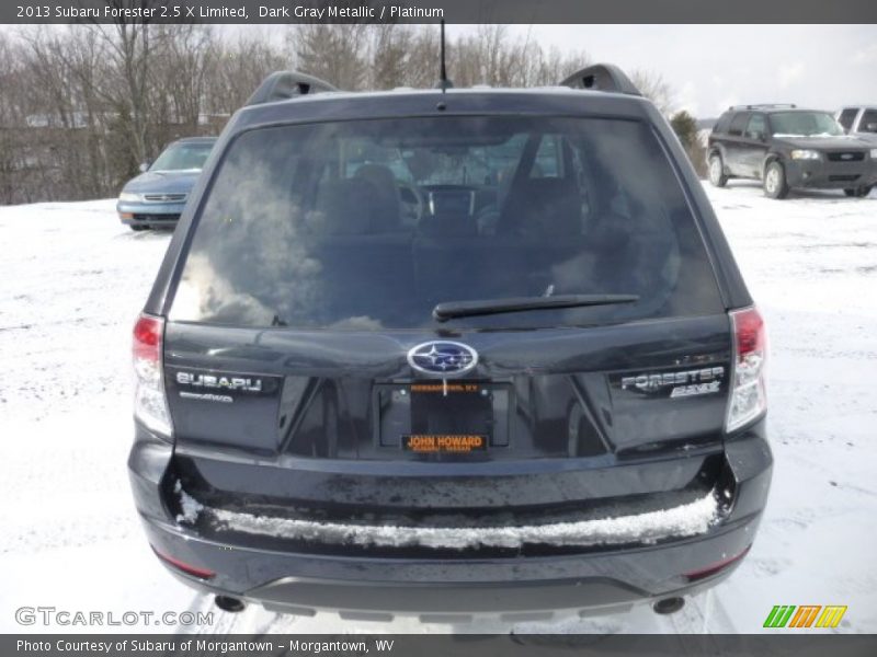 Dark Gray Metallic / Platinum 2013 Subaru Forester 2.5 X Limited