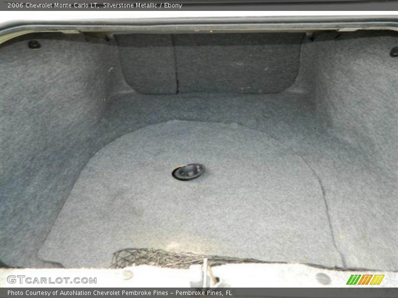 Silverstone Metallic / Ebony 2006 Chevrolet Monte Carlo LT