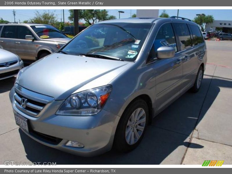 Slate Green Metallic / Gray 2006 Honda Odyssey Touring