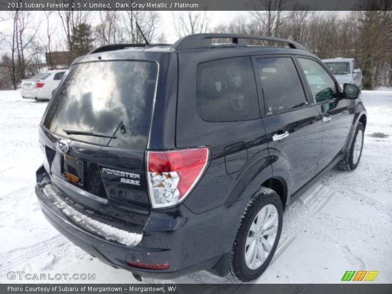 Dark Gray Metallic / Platinum 2013 Subaru Forester 2.5 X Limited