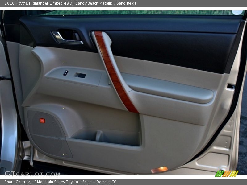 Sandy Beach Metallic / Sand Beige 2010 Toyota Highlander Limited 4WD