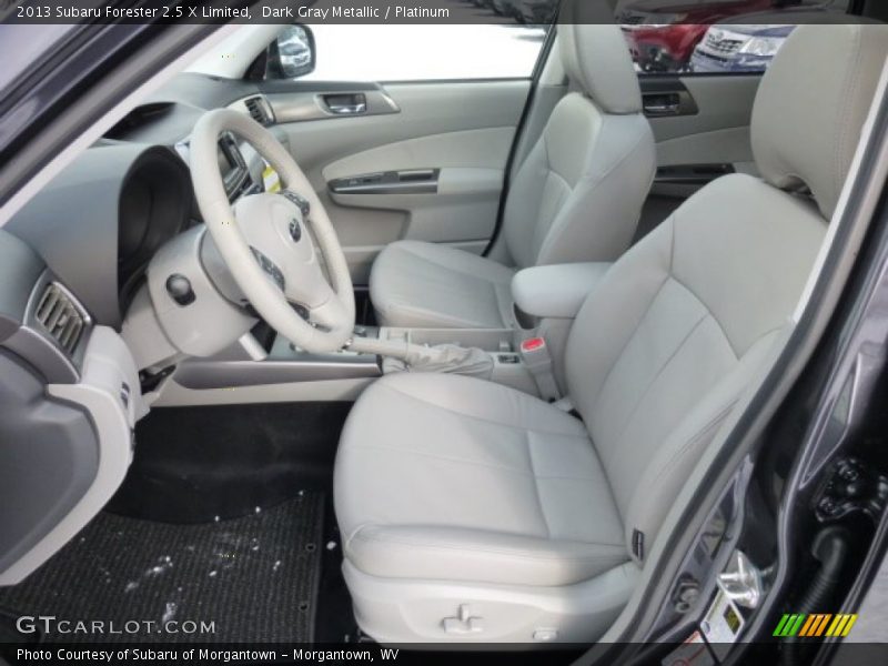 Dark Gray Metallic / Platinum 2013 Subaru Forester 2.5 X Limited