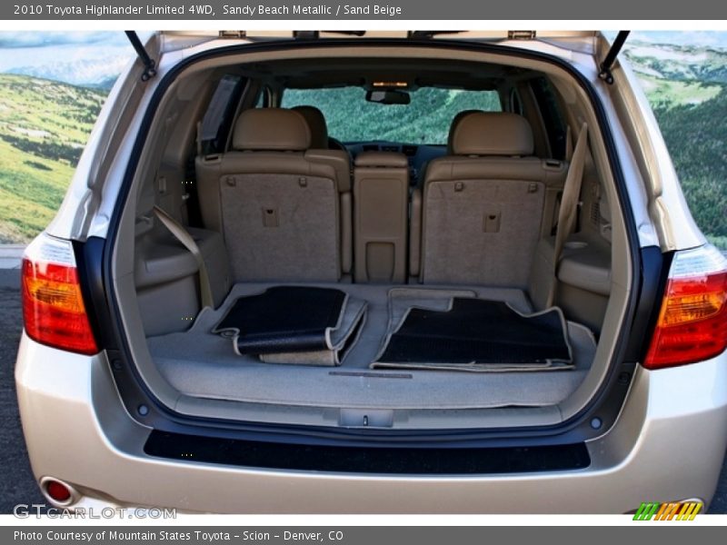 Sandy Beach Metallic / Sand Beige 2010 Toyota Highlander Limited 4WD