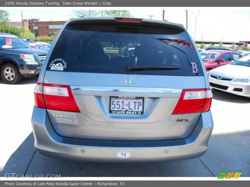 Slate Green Metallic / Gray 2006 Honda Odyssey Touring