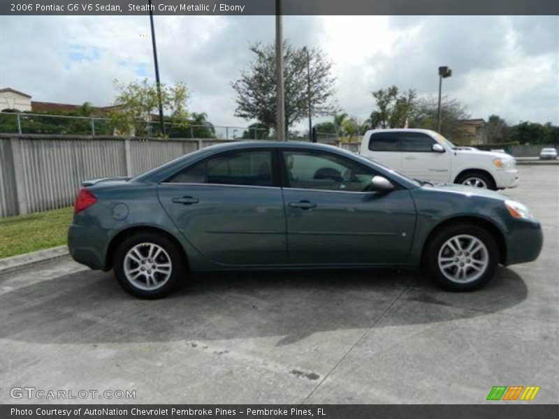 Stealth Gray Metallic / Ebony 2006 Pontiac G6 V6 Sedan