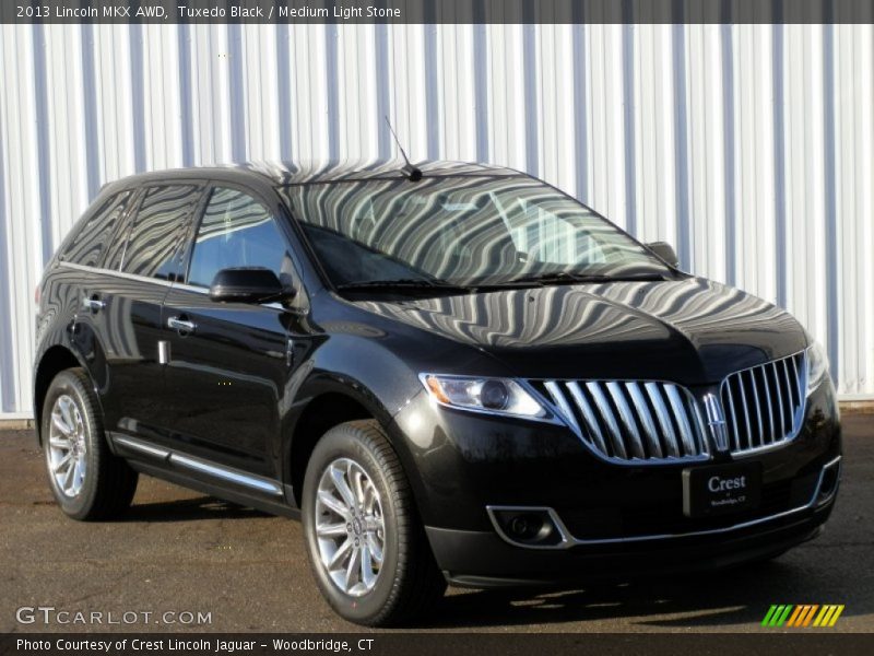 Tuxedo Black / Medium Light Stone 2013 Lincoln MKX AWD