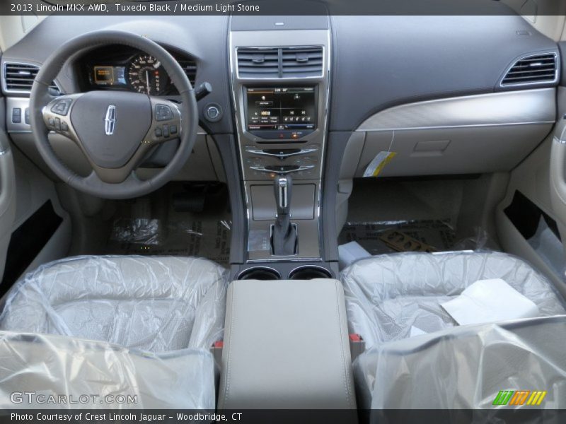 Tuxedo Black / Medium Light Stone 2013 Lincoln MKX AWD