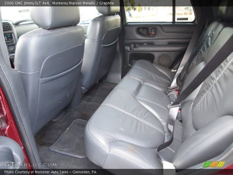 Monterey Maroon Metallic / Graphite 2000 GMC Jimmy SLT 4x4