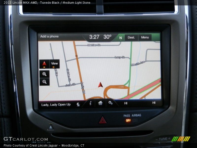 Tuxedo Black / Medium Light Stone 2013 Lincoln MKX AWD