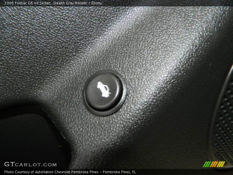Stealth Gray Metallic / Ebony 2006 Pontiac G6 V6 Sedan