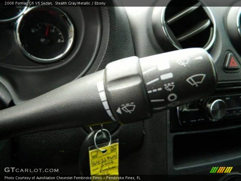 Controls of 2006 G6 V6 Sedan
