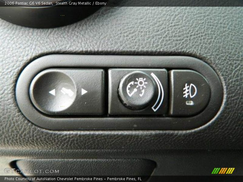 Controls of 2006 G6 V6 Sedan