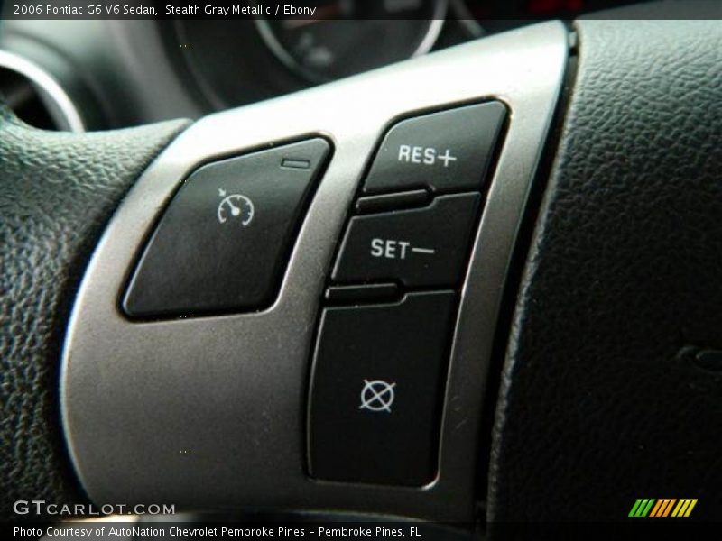Controls of 2006 G6 V6 Sedan