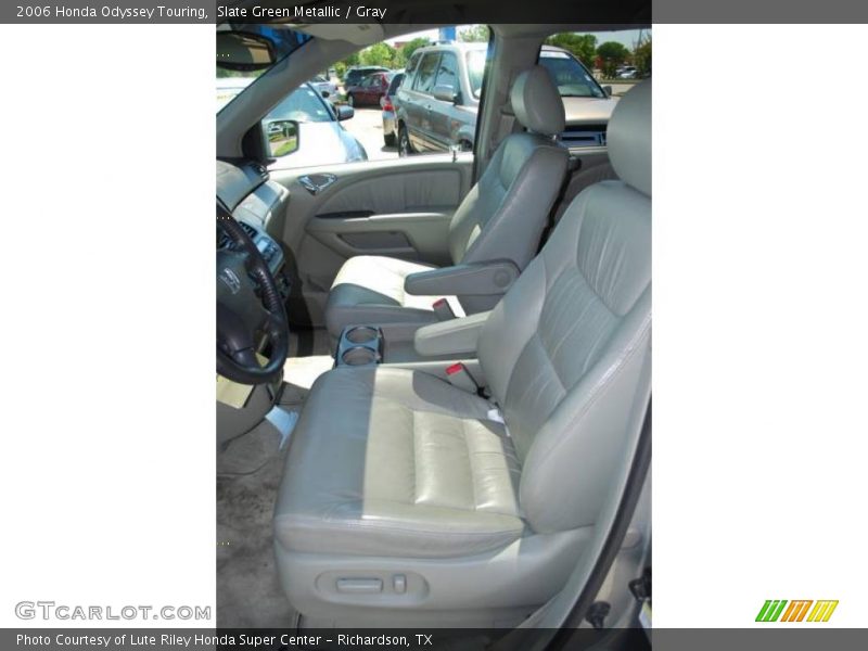 Slate Green Metallic / Gray 2006 Honda Odyssey Touring