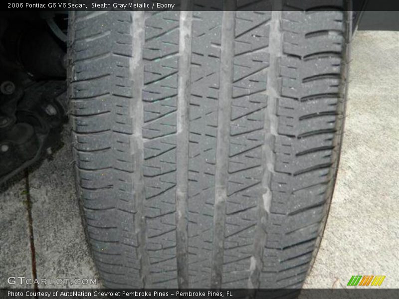 Stealth Gray Metallic / Ebony 2006 Pontiac G6 V6 Sedan