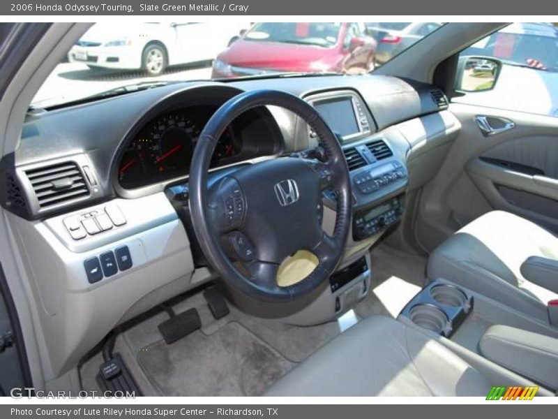 Slate Green Metallic / Gray 2006 Honda Odyssey Touring