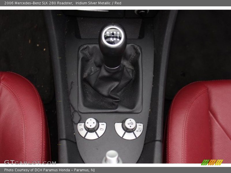 Iridium Silver Metallic / Red 2006 Mercedes-Benz SLK 280 Roadster