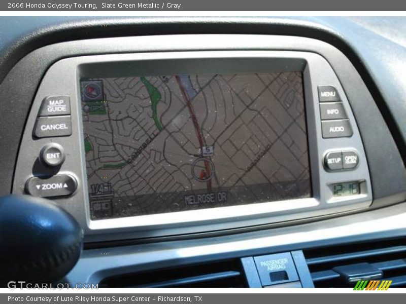 Slate Green Metallic / Gray 2006 Honda Odyssey Touring