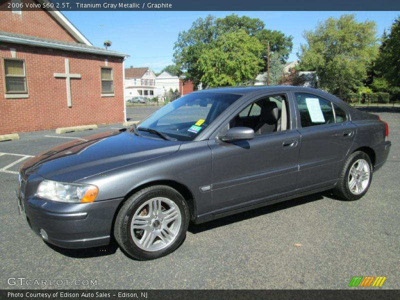Titanium Gray Metallic / Graphite 2006 Volvo S60 2.5T