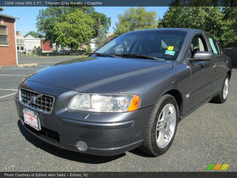 Titanium Gray Metallic / Graphite 2006 Volvo S60 2.5T