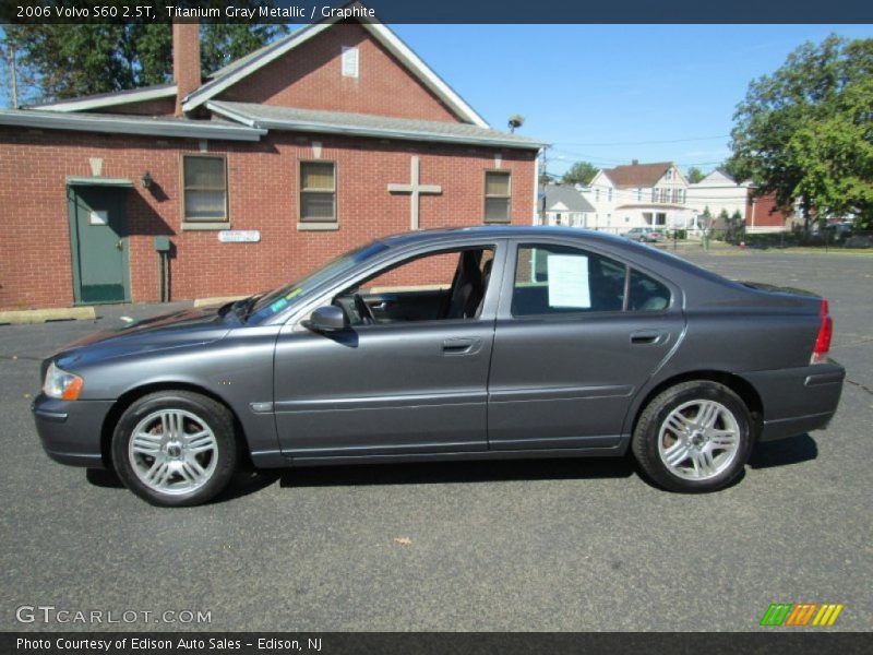 Titanium Gray Metallic / Graphite 2006 Volvo S60 2.5T