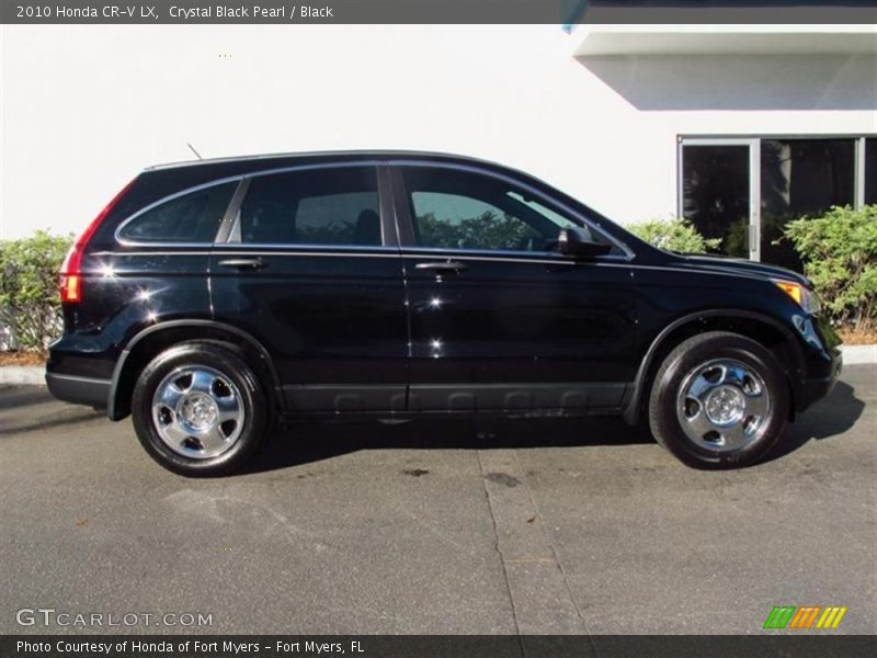 Crystal Black Pearl / Black 2010 Honda CR-V LX